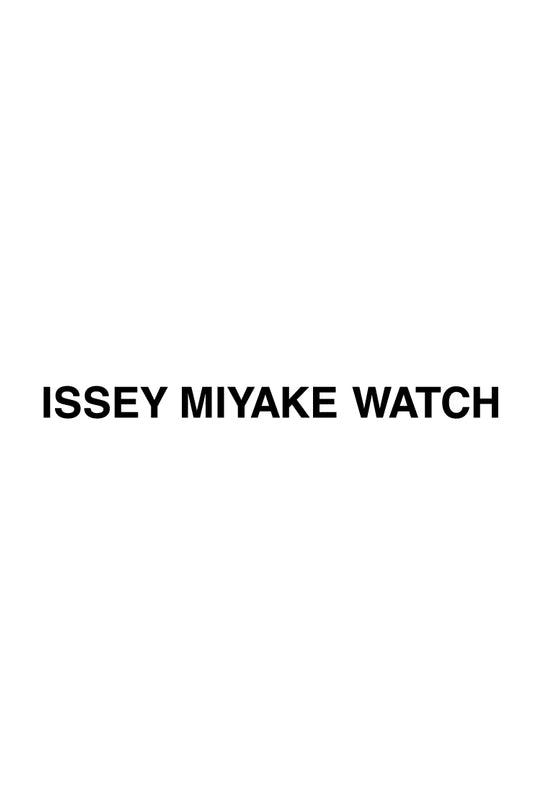 ISSEY MIYAKE WATCH logo, black text against white background.