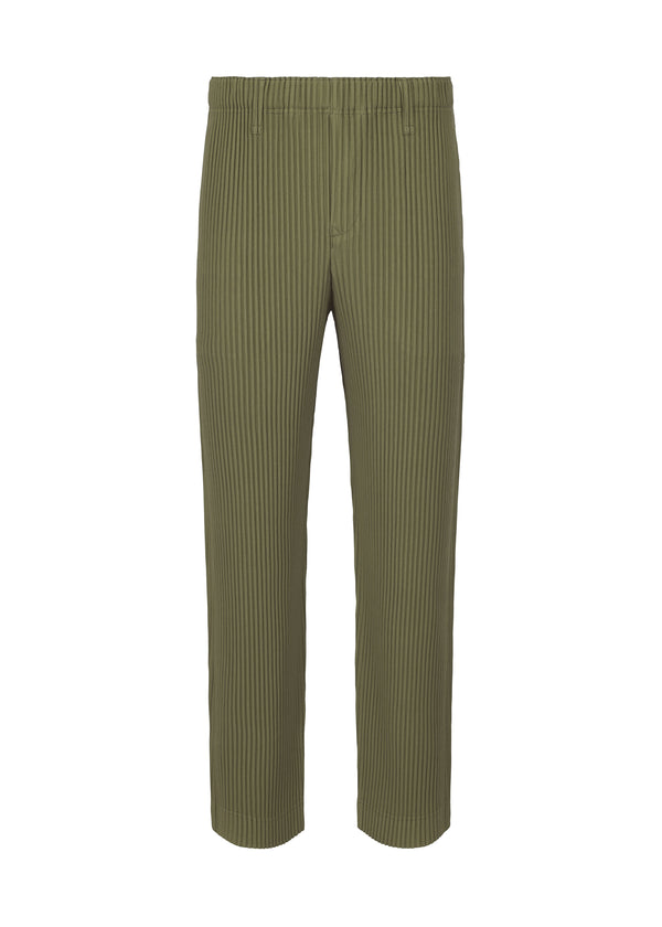 COLOR PLEATS Trousers Sage Green