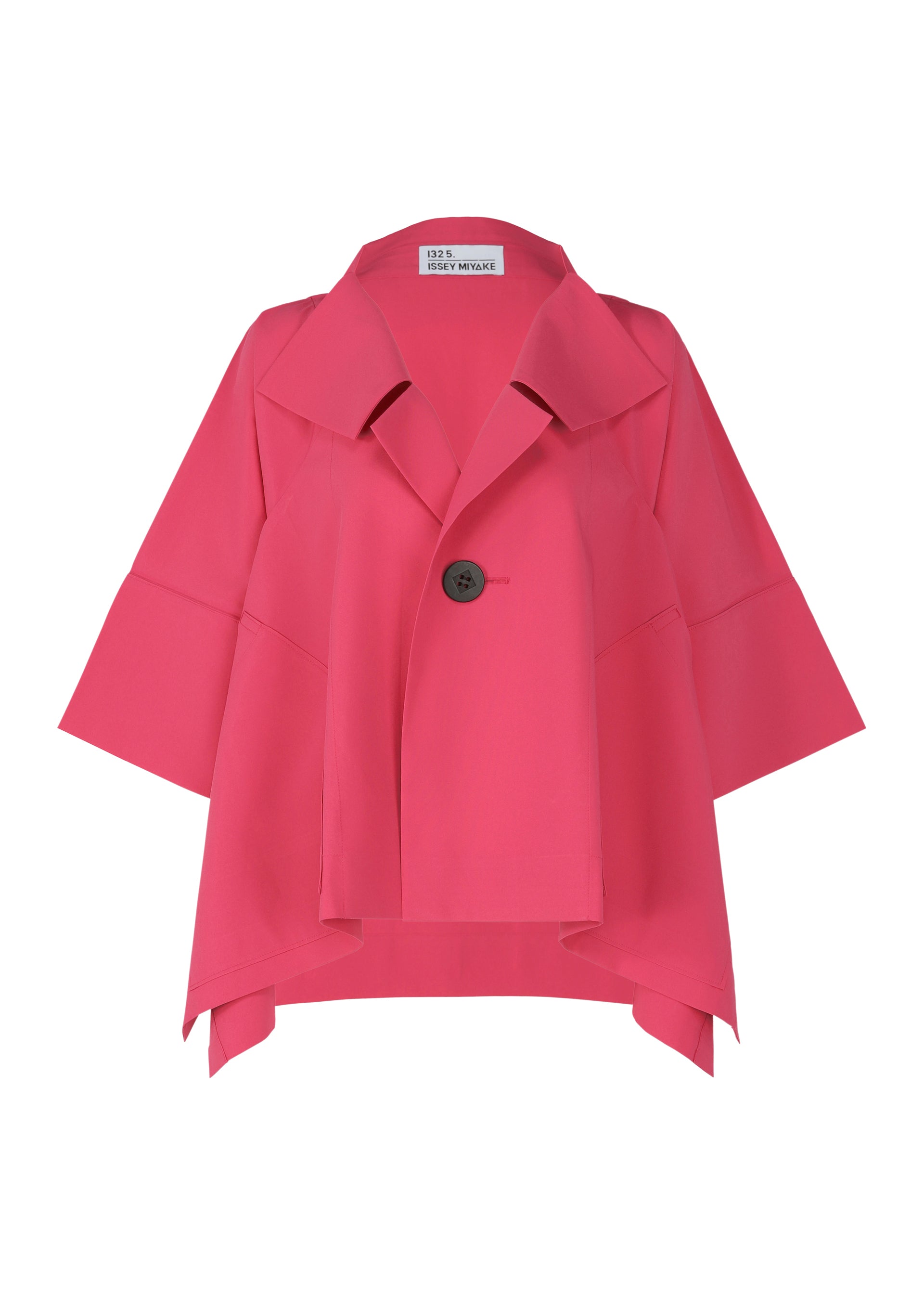 FOLD HOURGLASS Jacket Dark Pink | ISSEY MIYAKE ONLINE STORE UK