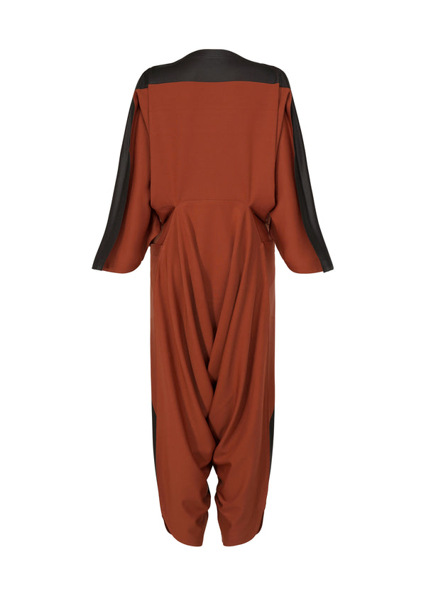 HOURGLASS Jumpsuit Red Brown