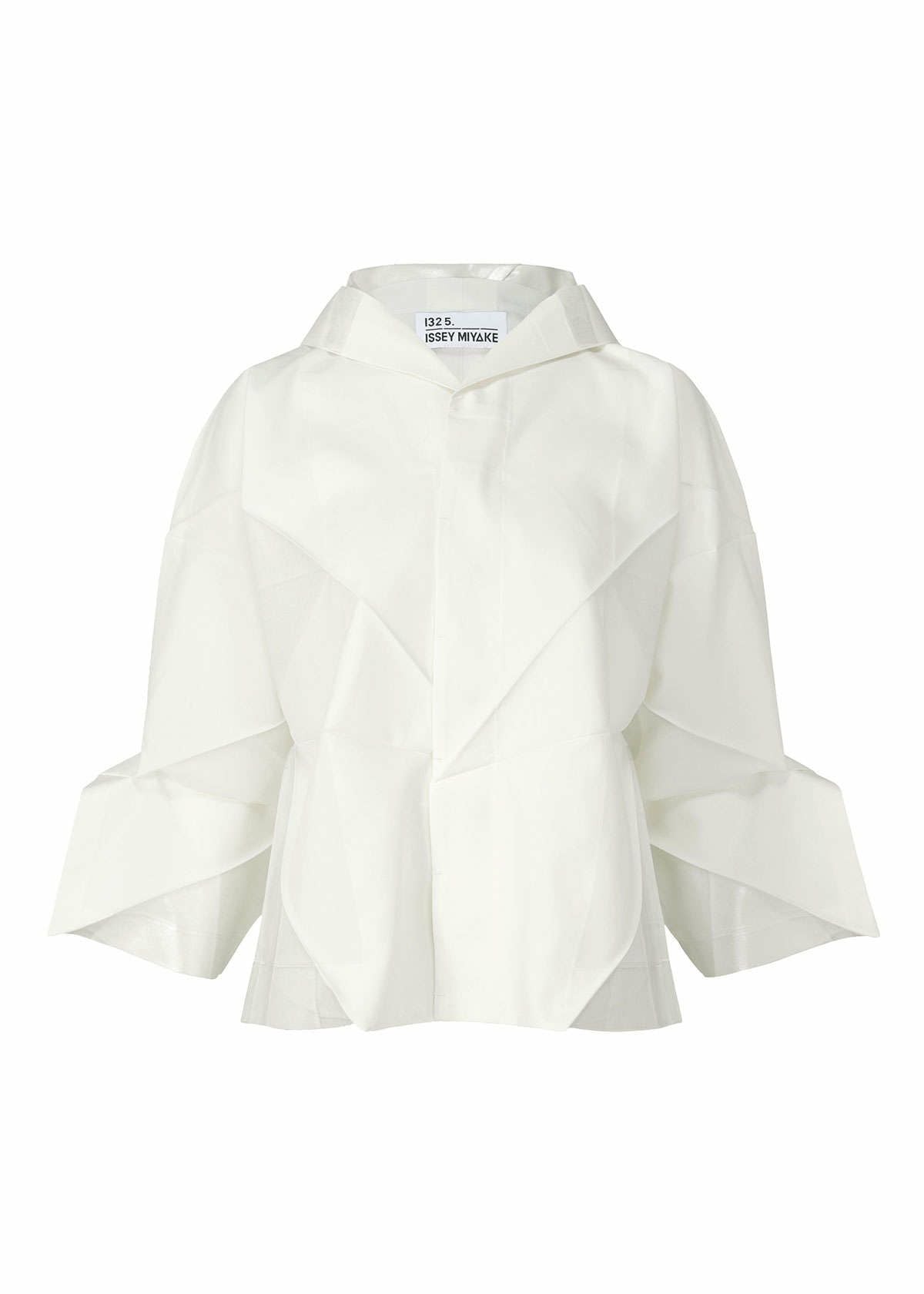 132 5. STANDARD Jacket White x Silver | ISSEY MIYAKE ONLINE STORE UK