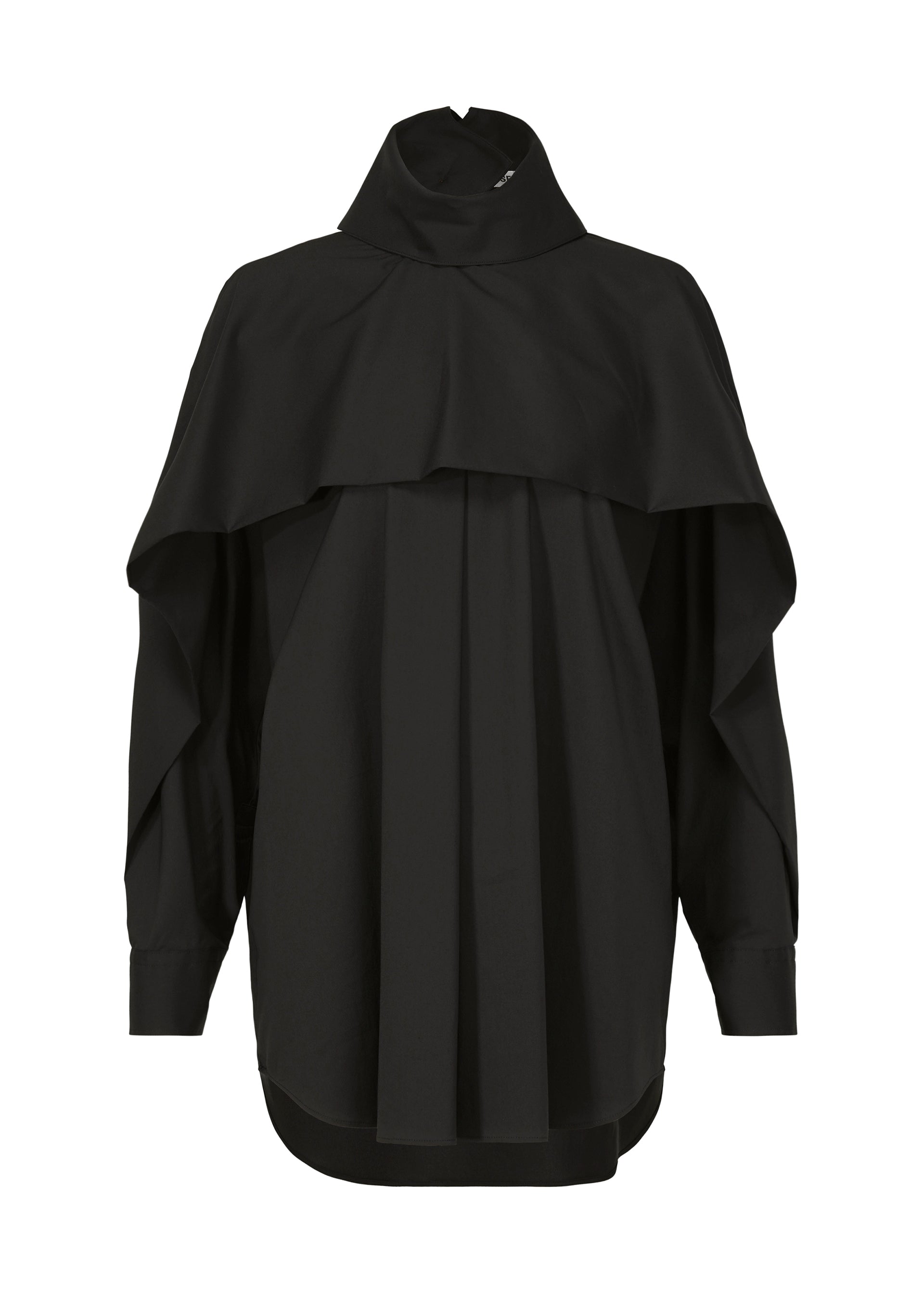 CREST SHIRT Shirt Black | ISSEY MIYAKE ONLINE STORE UK