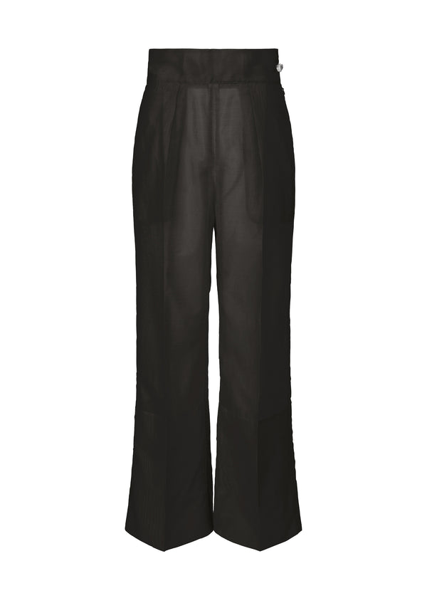 TRANSLUCENT SUIT Trousers Black
