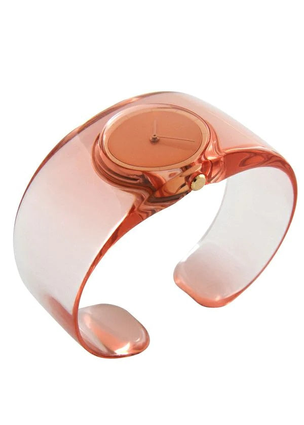O Designed by Tokujin Yoshioka Watch Pink