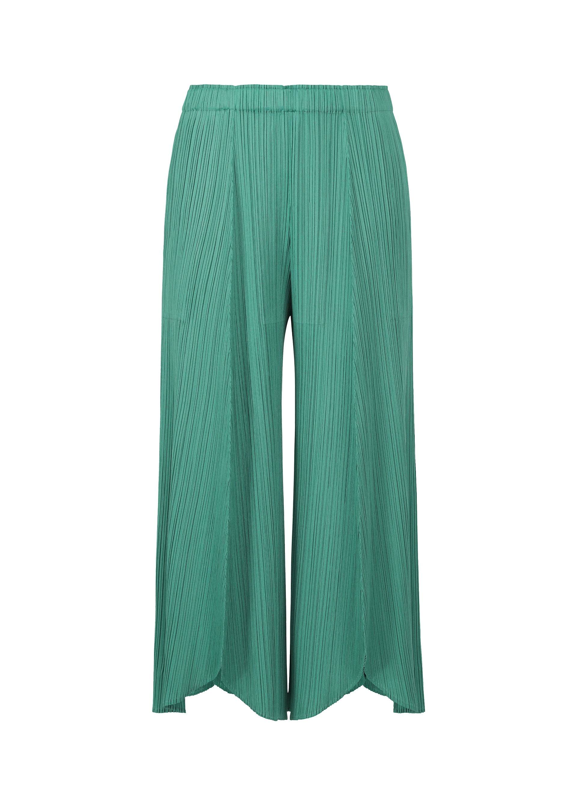 FROZEN FLOWER Trousers Aqua Blue | ISSEY MIYAKE ONLINE STORE UK