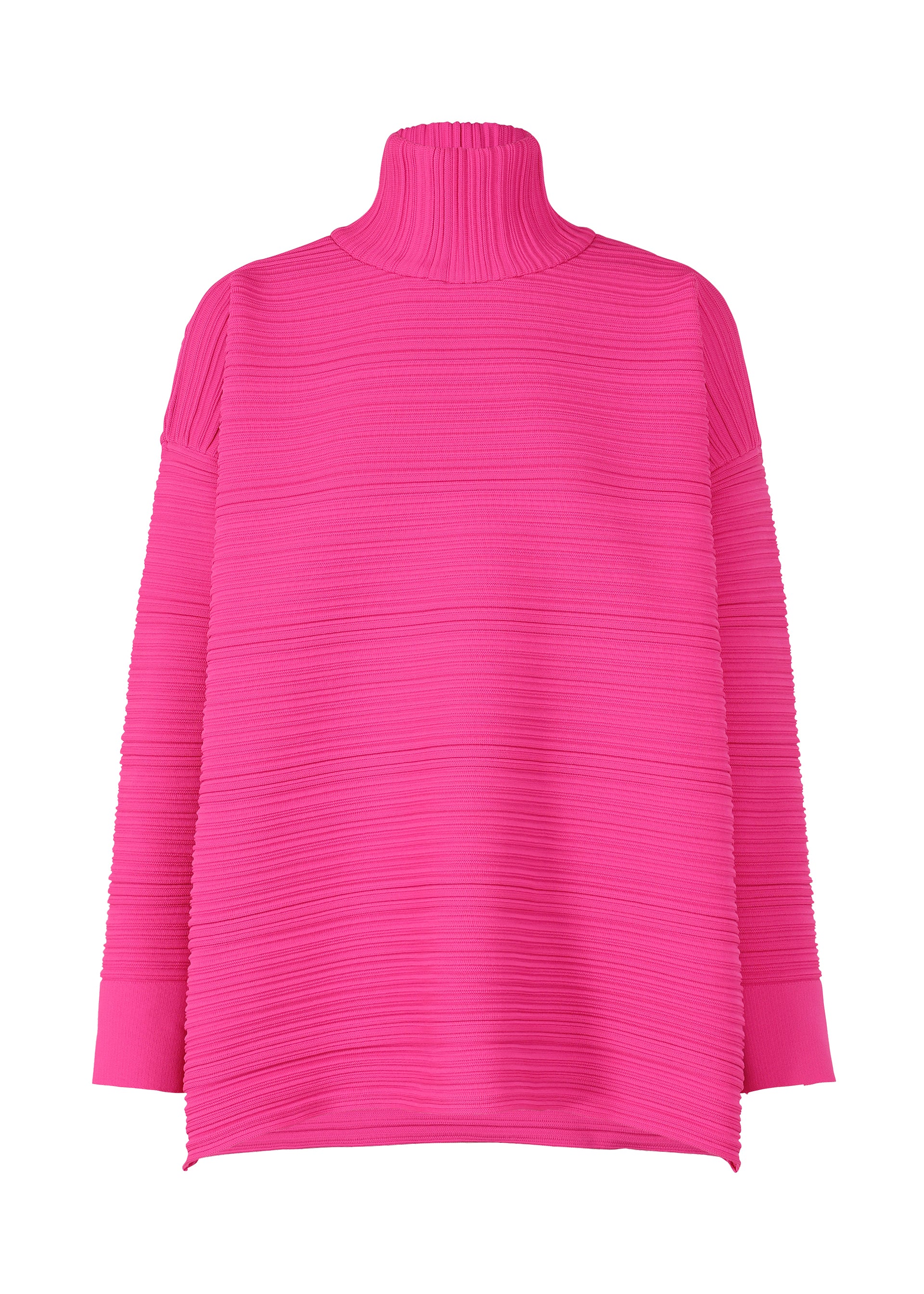 CREPE KNIT Top Pink | ISSEY MIYAKE ONLINE STORE UK