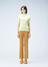 MONTHLY COLORS : MAY Trousers Pineapple