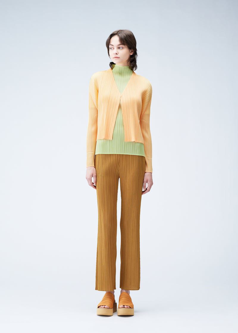 MONTHLY COLORS : MAY Cardigan Pineapple