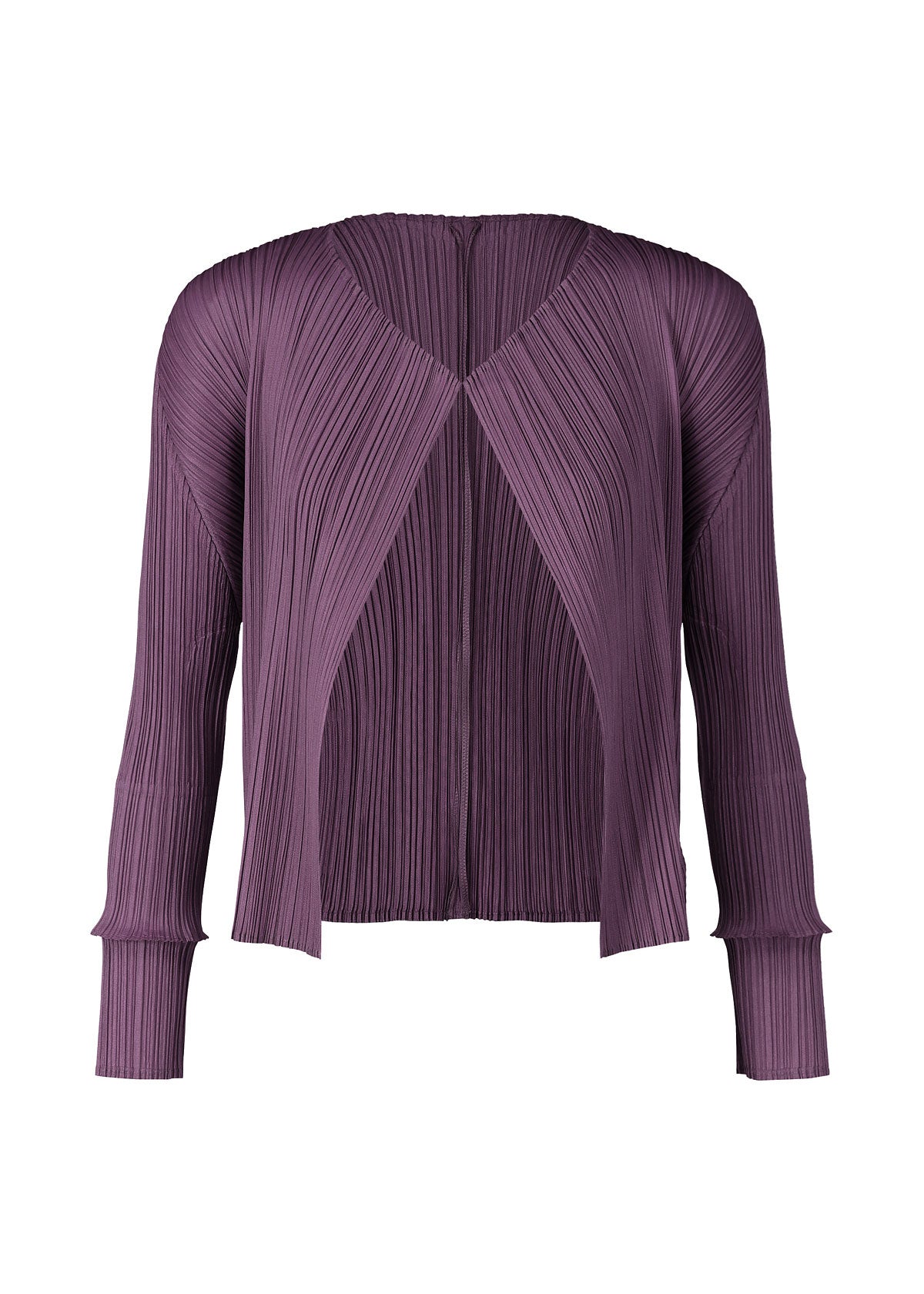 MONTHLY COLORS : FEBRUARY Cardigan Dark Purple | ISSEY MIYAKE