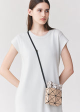 LUCENT NEST Shoulder Bag Camel Beige x Beige