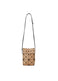 LUCENT NEST Shoulder Bag Camel Beige x Beige