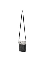 LUCENT NEST Shoulder Bag Light Grey x Charcoal Grey