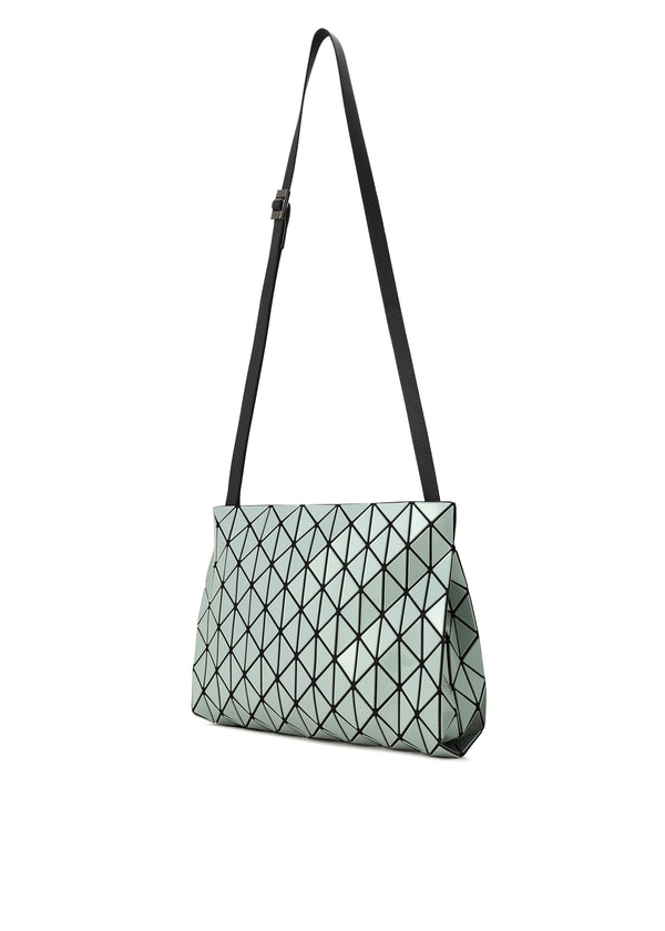 A detail shot of the BAO BAO ISSEY MIYAKE  ROW METALLIC shoulder bag