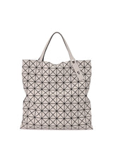 A product shot of the BAO BAO ISSEY MIYAKE  PRISM MATTE tote in light grey (11)