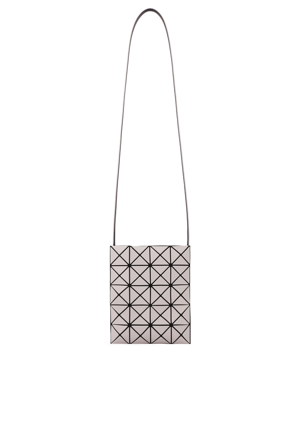 A product shot of the BAO BAO ISSEY MIYAKE  PRISM MATTE shoulder bag in light grey (11)