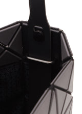 A detail shot of the BAO BAO ISSEY MIYAKE  PRISM MATTE shoulder bag