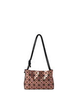 LOOP METALLIC Shoulder Bag Brown