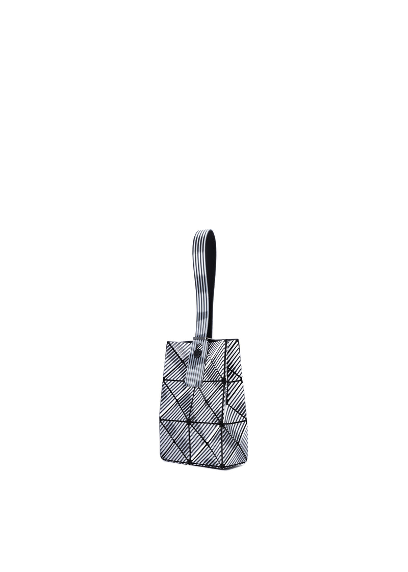 A detail shot of the BAO BAO ISSEY MIYAKE  BEAM handbag