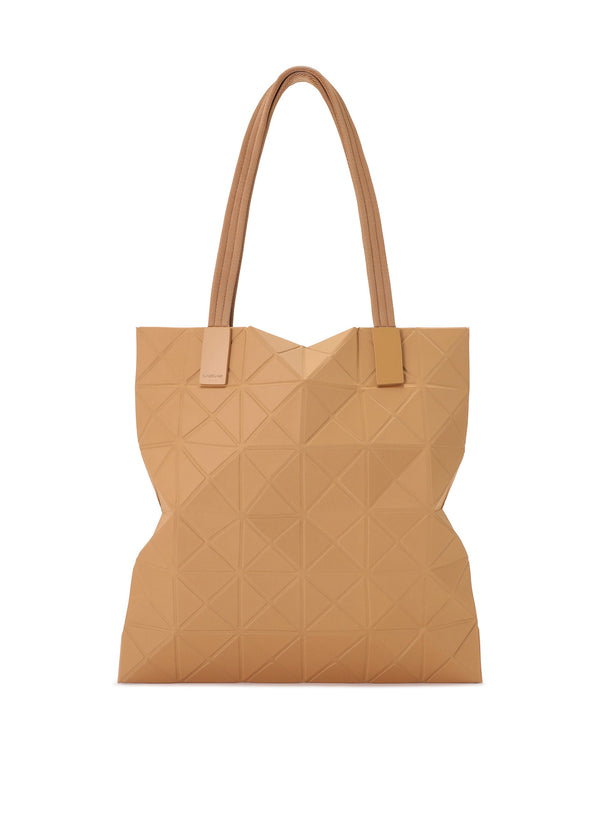 A product shot of the BAO BAO ISSEY MIYAKE TRACK tote in beige (41).