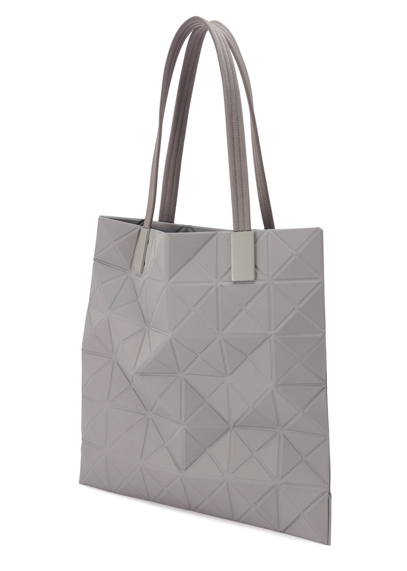 A detail shot of the BAO BAO ISSEY MIYAKE TRACK tote.