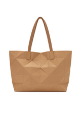 A product shot of the BAO BAO ISSEY MIYAKE TRACK handbag in beige (41).