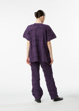 KYO CHIJIMI CIRCLE SQUARE Trousers Purple