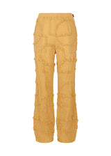 KYO CHIJIMI CIRCLE SQUARE Trousers Camel