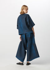 A model wears the HAAT  SQUARE GRADATION trousers