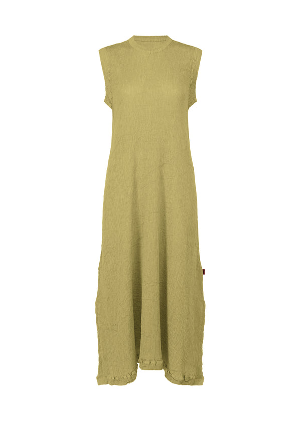 KYO CHIJIMI AUGUST Dress Olive Green