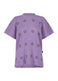 KYO CHIJIMI EMBROIDERY Top Purple