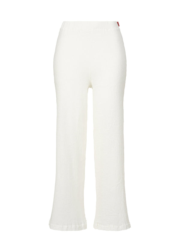 KYO CHIJIMI BASIC Trousers White