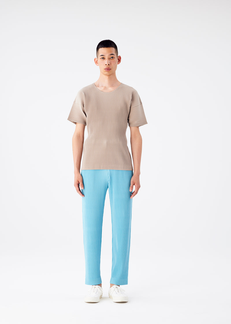 COLOR PLEATS Trousers Ivory