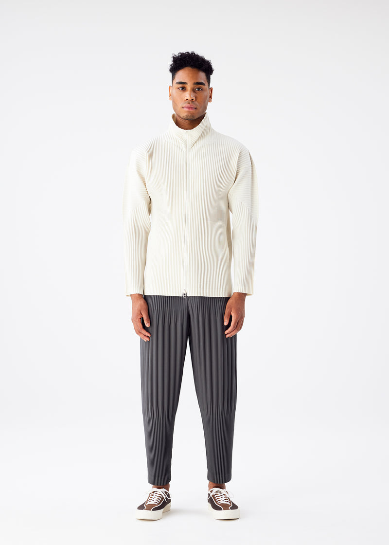 COLOR PLEATS Jacket Bark Grey | ISSEY MIYAKE ONLINE STORE UK