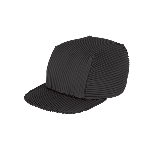 PLEATS CAP Hat Black