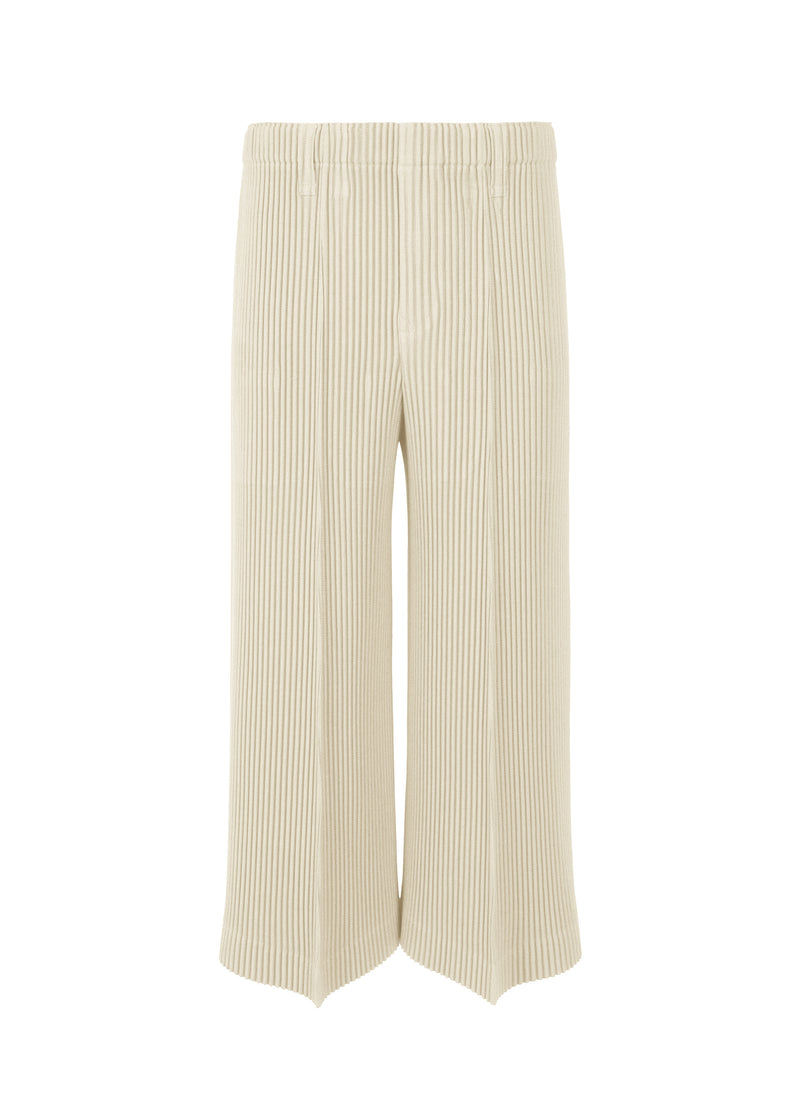 KERSEY PLEATS Trousers White