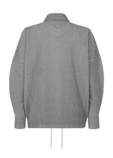 HEATHER PLEATS Jacket Grey