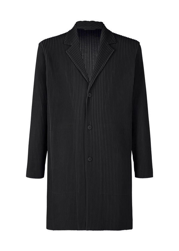 TAILORED PLEATS 2 Two-button Jacket Black | ISSEY MIYAKE ONLINE 
