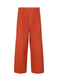 PLEATS BOTTOMS 2 Trousers Fire Orange