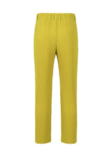 TAILORED PLEATS 2 Trousers Citron Yellow