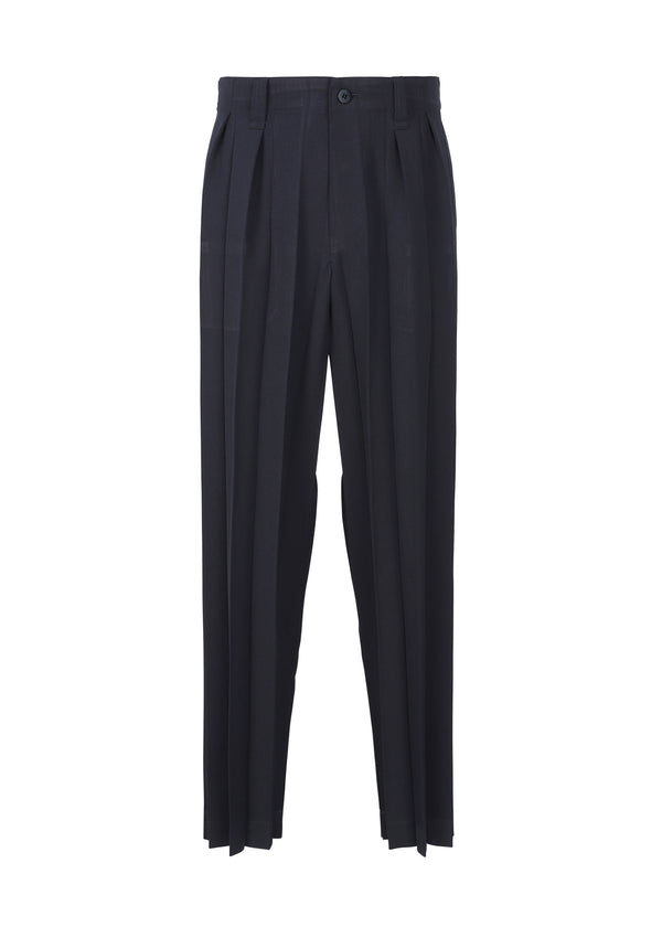 Homme Plissé Issey Miyake Pleated Trousers in Black for Men | Lyst