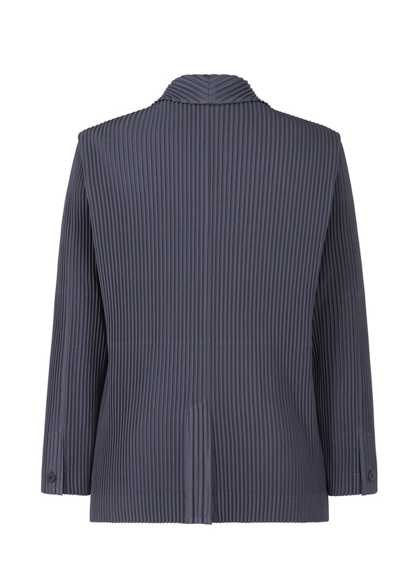 TAILORED PLEATS 2 Jacket Blue Charcoal