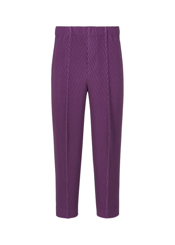 PLEATS BOTTOMS Trousers Dark Violet