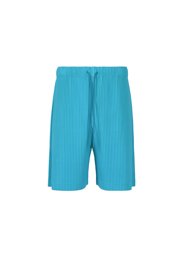 COLORFUL PLEATS BOTTOMS Shorts Turquoise Blue