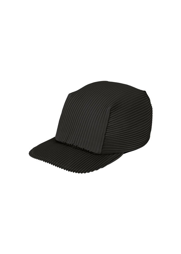 A product shot of the HOMME PLISSÉ ISSEY MIYAKE  PLEATS CAP hat in black (15)