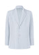 KERSEY PLEATS Jacket Blue Grey