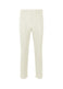 KERSEY PLEATS Trousers Ivory