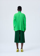 A model wears the HOMME PLISSÉ ISSEY MIYAKE TAILORED PLEATS 1 shorts