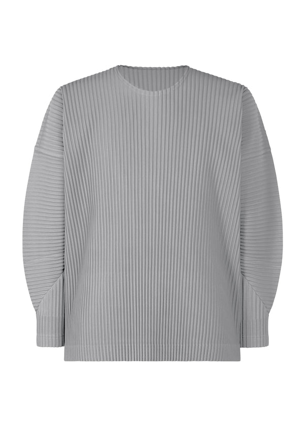 A product shot of the HOMME PLISSÉ ISSEY MIYAKE MC AUGUST top in mole grey (16)