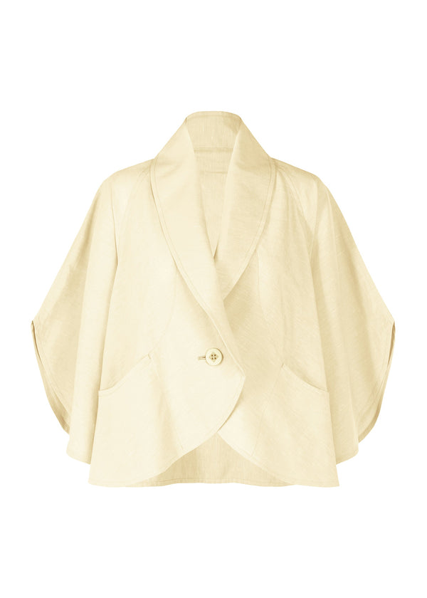 BUBBLE RING Jacket Cream | ISSEY MIYAKE ONLINE STORE UK