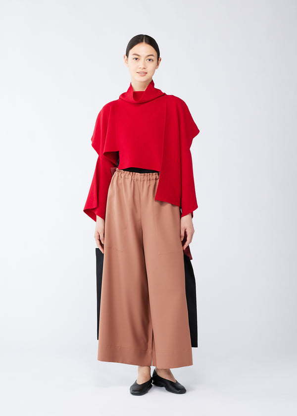 BRICK KNIT Top Black